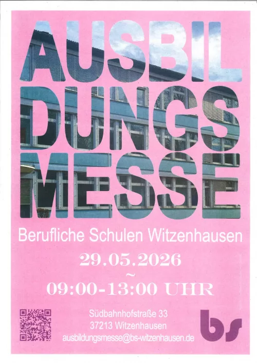 Ausbildungsmesse 2026 Plakat